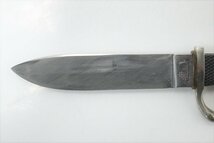 SOLINGEN ゾーリンゲン Hubectus ROSTFREI シースナイフ 全長:約20cm キャンプ アウトドア 11-E045/1/60P_画像3