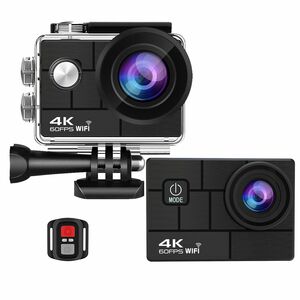 Ultra HD 4K/60fps 24MP WiFi 2" 170DSport Anti-Shake Action Camer