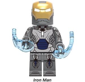 1体 アイアンマン マーベル アベンジャーズ　ミニフィグ LEGO 互換 ミニフィギュア 10h