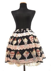 Emily Temple puff . print chiffon race skirt emi Lee Temple 