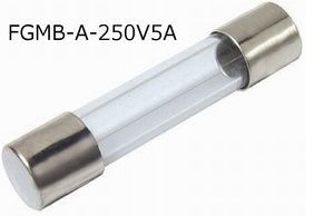 冨士端子工業 250V 5A FGMB-A-250V5A 25個 -[BOX128-145)