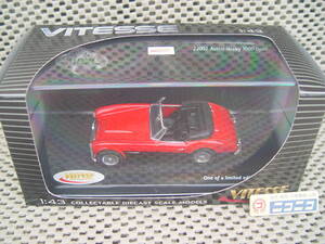 *1/43* Austin Healey 3000 open red & black * new goods unopened * Vitesse made #22002