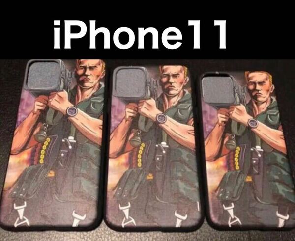 銃　iPhone11ケース iPhoneケース　tpu ソフトケース携帯カバー　スマホケース メンズ　war