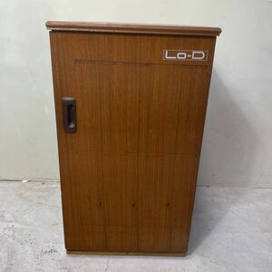 日立　HITACHI Lo-D ローディ　レコード　収納ケース　棚　ラック　木製　レトロ