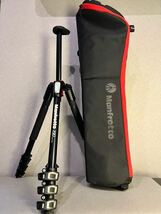 ★使用数回の美品★ Manfrotto マンフロット 三脚 MT190XPRO4 MBMBAG80PN 三脚ケース 三脚バッグ カメラ カメラ三脚 イルミネーション撮影_画像2