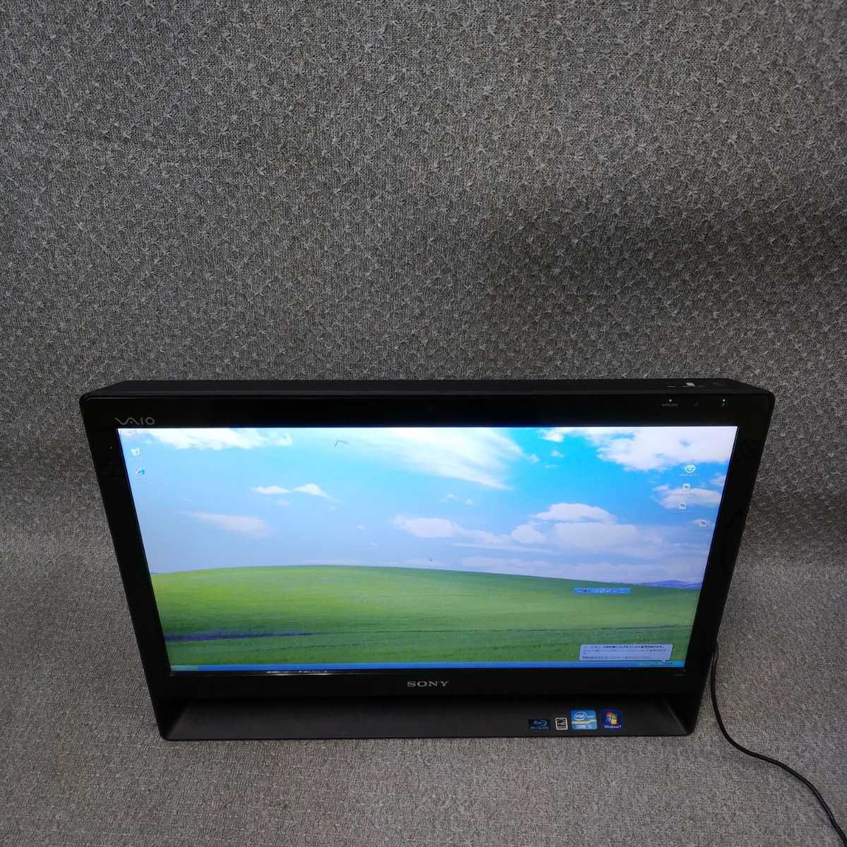 Windows XP・10・7 OS選択可 21型 ワイド一体型 SONY VAIO VPCJ218FJ