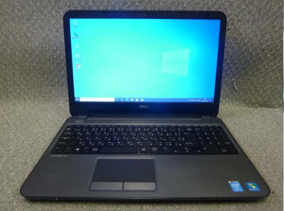 Windows 7・10 選択可 DELL Latitude 3540 ★ Core i3-4010U 1.7GHz/4GB/新品SSD240GB/Sマルチ/無線/カメラ/便利ソフト/リカバリ作成/1810