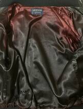 希少 70s Vintage GIVENCHY leather jacket ジバンシー レザー ジャケット ニット切り替え 黒 XL ビンテージ ハイクオリティ_画像10