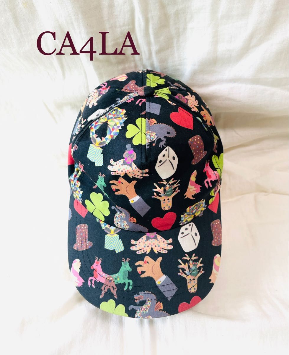 ボタニカル ミディアムベール 美品 人気商品完売品 CA4LA LEWISIA
