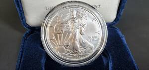 2020 American Silver Eagle BU in U.S Mint Box ウォーキングリバティ#040