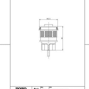 TOTO 大便器フラッシュバルブ用ピストンバルブ部 THY328Rの画像2