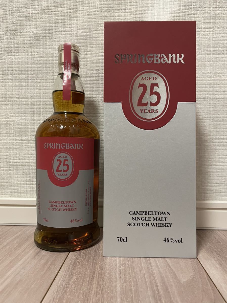 スプリングバンク 14年 バーボンウッド 日本入荷600本 blog