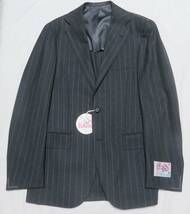 ■新品【RING JACKET】極上スーツ NewBalloon グレー ストライプ 46(M) #1 リングヂャケット ウール_画像5