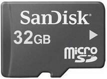 送料無料メール便 サンディスク マイクロSD microSDHCカード 32GB 32ギガ sp-sandisk-microsdhc32gb_画像1