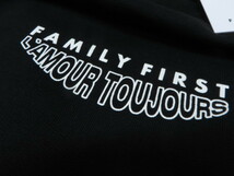 FAMILY FIRST ファミリーファースト メンズ バックプリント スウェット ブラック2022-23AW 秋冬新作 / CRE-SF2208-BK ブラック.M_画像4