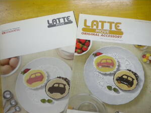  Daihatsu Move Latte L550S series catalog accessory catalog attached 2007.6