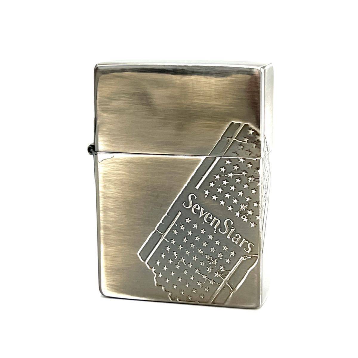 中古 セブンスター ZIPPO １９３５ レプリカ 黒七連 非売品 general