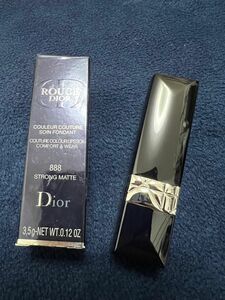 新品未使用　Dior ルージュディオール　リップスティック　888 ストロングマット　3.5g(旧タイプ)