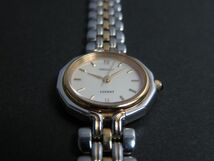 美品 セイコー SEIKO ルーセント LUCENT クォーツ 3針 純正ベルト 1F21-0J60 女性用 レディース 腕時計 T302 稼働品_画像2