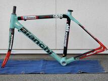 中古 Bianchi 928 Carbon T-Cube tech・Barloworld Team reparto corse ビアンキ バルロワールド レパルトコルサ_画像2