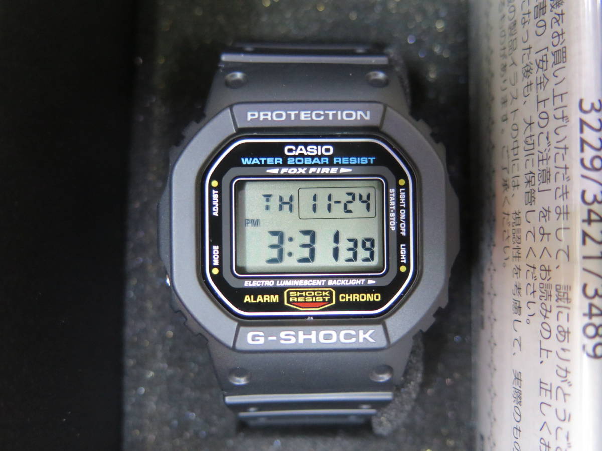 カシオ G-SHOCK Basic DW-5600E-1 オークション比較 - 価格.com