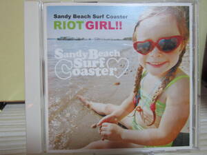 [E798] Sandy Beach Surf Coaster/ RIOT GIRL!!