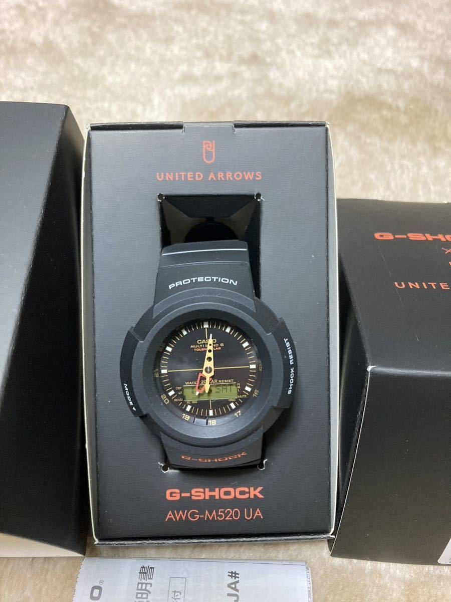 G-SHOCK AWG-500 ユナイテッドアローズ別注 限定コラボ 腕時計(デジタル) 【アウトレット☆送料無料】