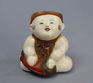 # prompt decision # Edo era Imperial palace doll height 10cm sea bream keep head width .....