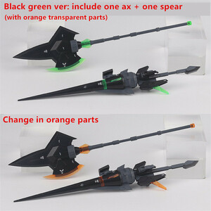 ●○[海外製] 朝雲工業製 HG/RG 1/144 アックス＆ランス(BLACK)○●