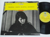 M・アルゲリッヒ/ショパン・リサイタル/1968年盤/JAPAN盤/SLGM-1440 / 試聴検査済み_画像1