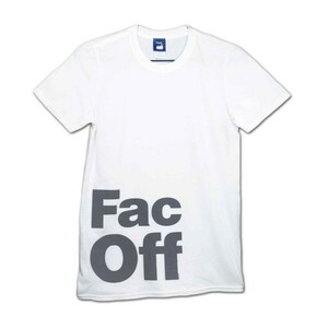 Factory 251 Tシャツ ファクトリー・レコーズ Fac Off WHITE Factory Records M