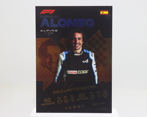 【topps】 F1 2021 ターボアタック インサートカード No.LE1G FERNANDO ALONSO/フェルナンド・アロンソ / 公式トレーディングカード