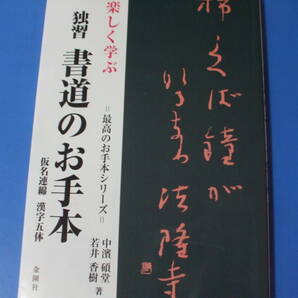 ★楽しく学ぶ 独習 書道のお手本★仮名連綿 漢字五体