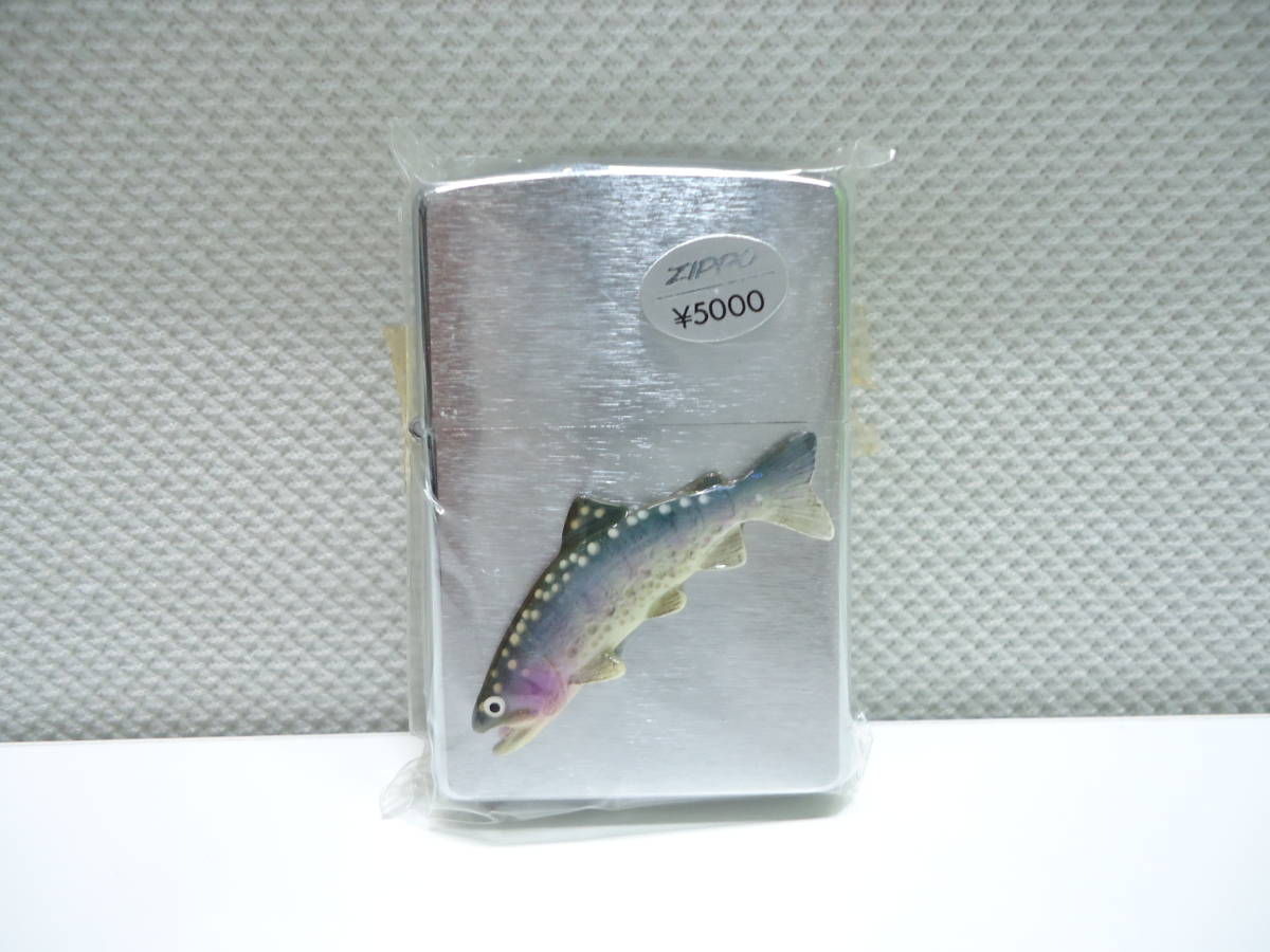 豪華 4個セット 魚 釣り 銀色・ブルー各2個 2ZIPPO タバコグッズ