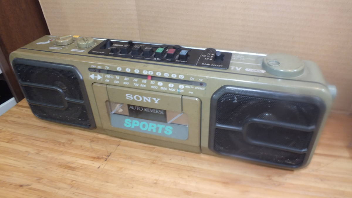Sony Sports / CFS-950 日本未発売 90s ラジカセ-