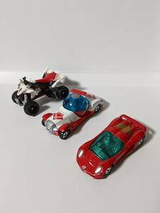 トミカ　TOMICA　3台　まとめ売り①非売品TOMジクウアンビュランス　②YFZ450R バギー③非売品TOMハヤテ