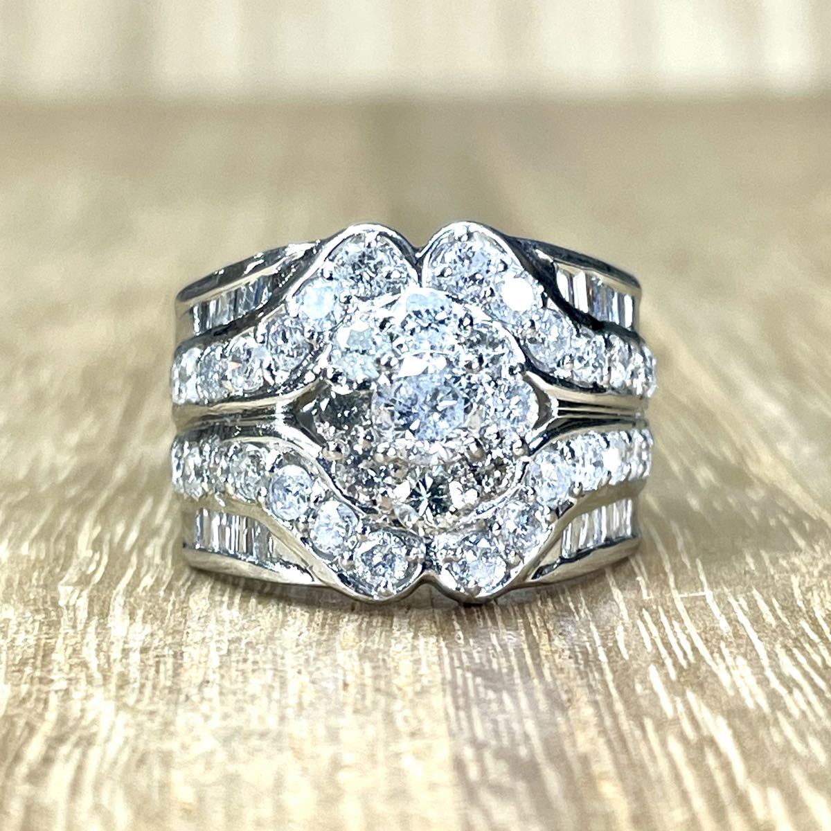 可愛い!k18 アコヤパール ダイヤ0.12ct リング 2.00g M1086 eva.gov.co