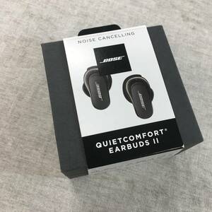 現状品 Bose QuietComfort Earbuds II 完全ワイヤレスイヤホン ノイズキャンセリング Bluetooth 接続 トリプルブラック
