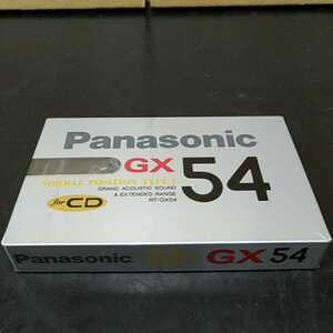 I2 Panasonic パナソニック　カセットテープ　RT-GX54 ノーマルポジション　未使用　長期保管品