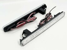 YO-616-W 【ヴェゼル RV系 LED リフレクター クリア】 送料込 安全性向上 減光回路付 反射板機能付き ストップ カスタム 電装_画像1