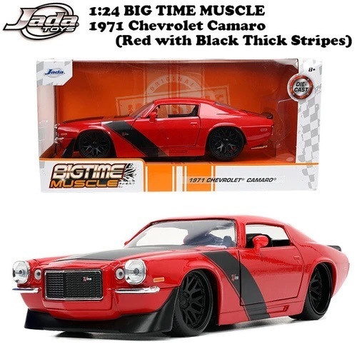 JADATOYS 1:24 BTM 1971 CHEVROLET CAMARO ミニカー