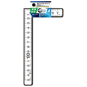 曲尺平ぴたW15cm 同目 シンワ 測定具 曲尺 11170