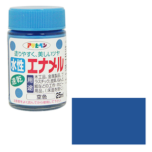 水性エナメル アサヒペン 塗料 ニス・ホビー塗料 25ML ソライロ