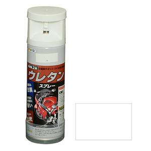 2液ウレタンスプレー アサヒペン 塗料 スプレー塗料 300ML シロ