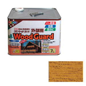  oiliness wood guard external for Asahi pen paints * oil oiliness paints 7L- light oak -02