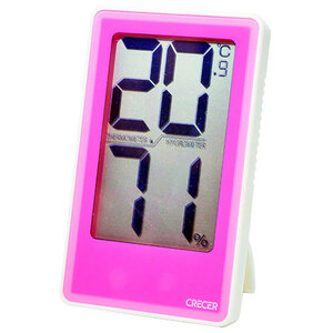 でか文字デジタル温湿度計 CRECER 測定具 温度計・他 CR-2000P