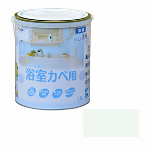 NEWインテリアカラー浴室壁 アサヒペン 塗料・オイル 水性塗料3 1.6L ペールグリーン