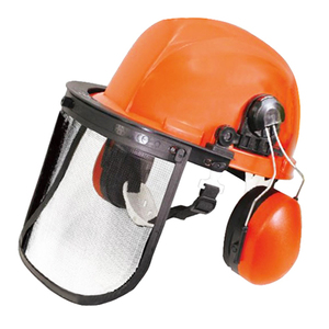 完全ガードヘルメット 刈払機 刈払保護具 HR-1