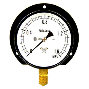 汎用圧力計B100・G3/8 右下精器 エアーツール 圧力計・機器 S-42・1.6MPA