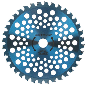 R type chip Tipsaw safety 3 brush cutter brush cutter ( Tipsaw ) 230mmx36P blue tiger 